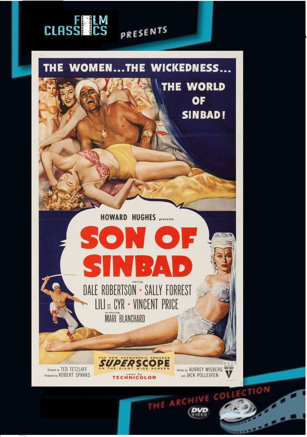 Son Of Sinbad Dale Robertson DVD Film Classics