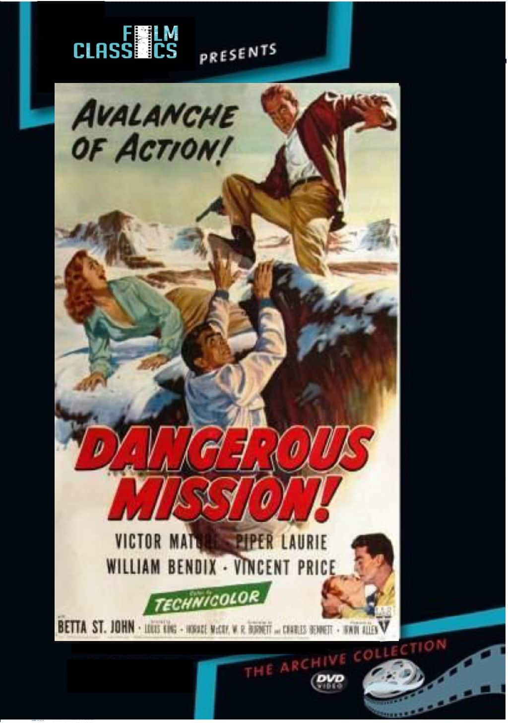 Classics　Dangerous　Mission　Victor　Mature　DVD　Film