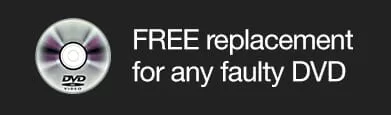 FREE Replacement of any faulty DVD