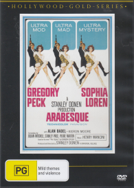 Arabesque – Gregory Peck DVD