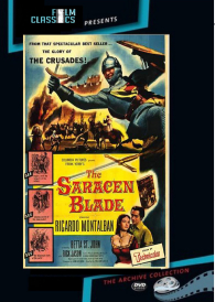 The Saracen Blade –  Ricardo Montalban DVD