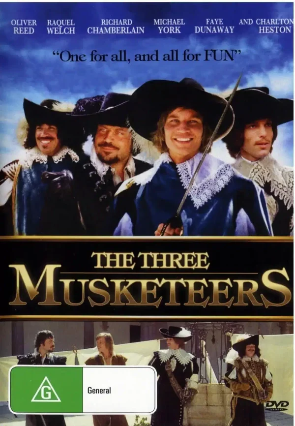 The Three Musketeers - Oliver Reed DVD