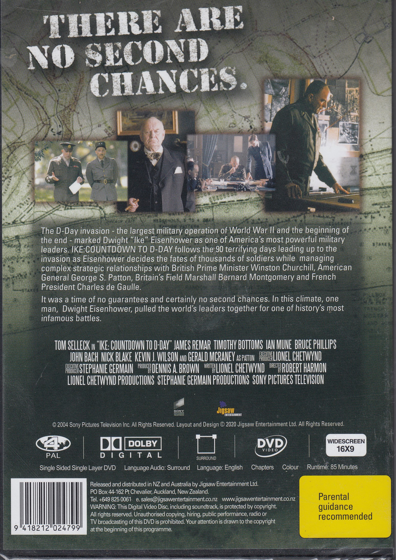 Ike countdown to d day tom selleck dvd film classics