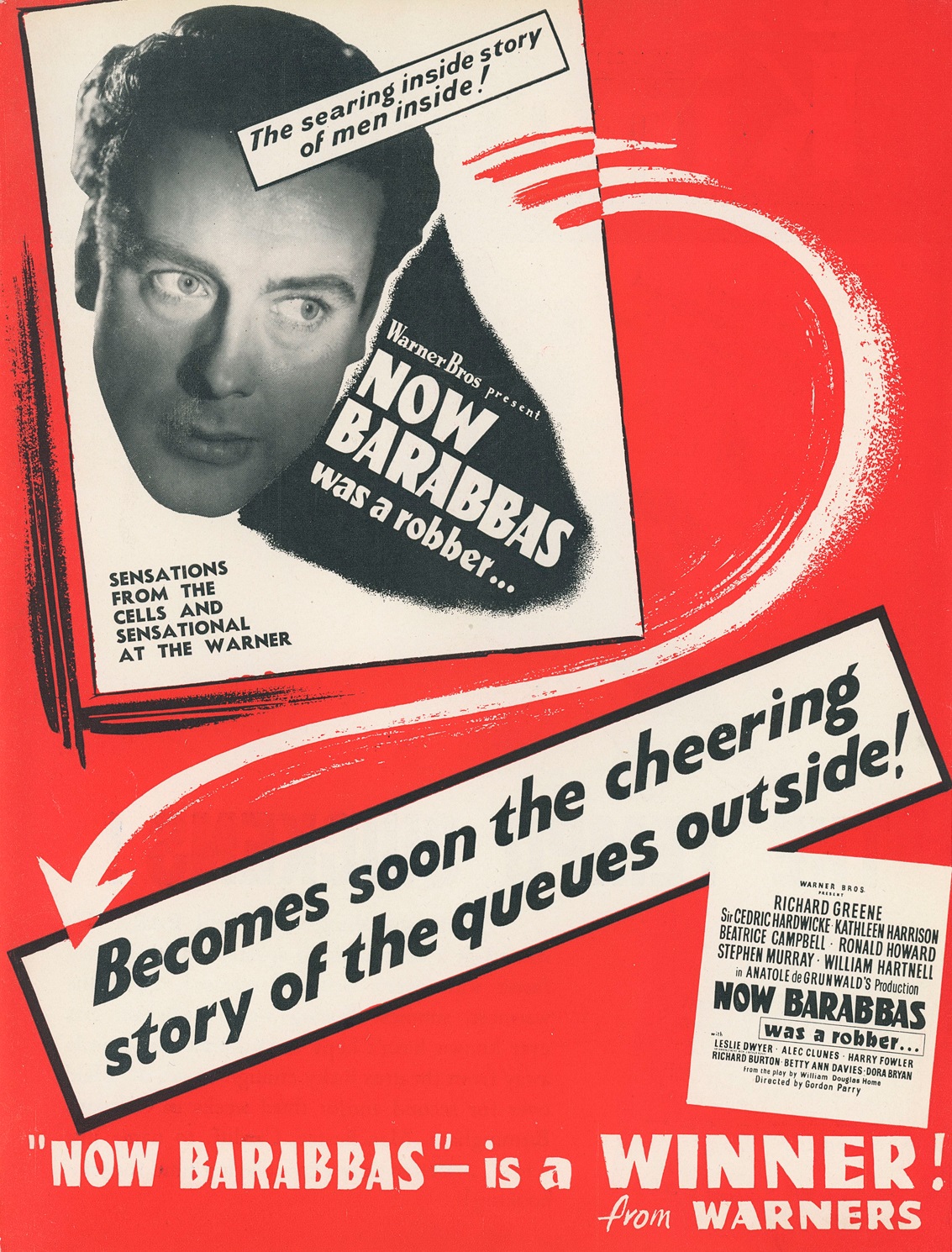 Now Barabbas – Richard Greene DVD