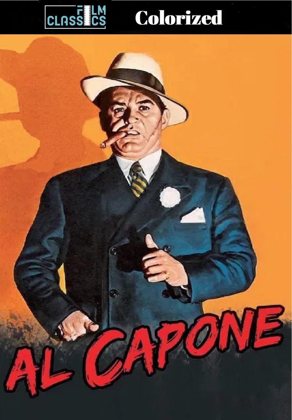 Al Capone Colorized: Prohibition Era Gangster Biography