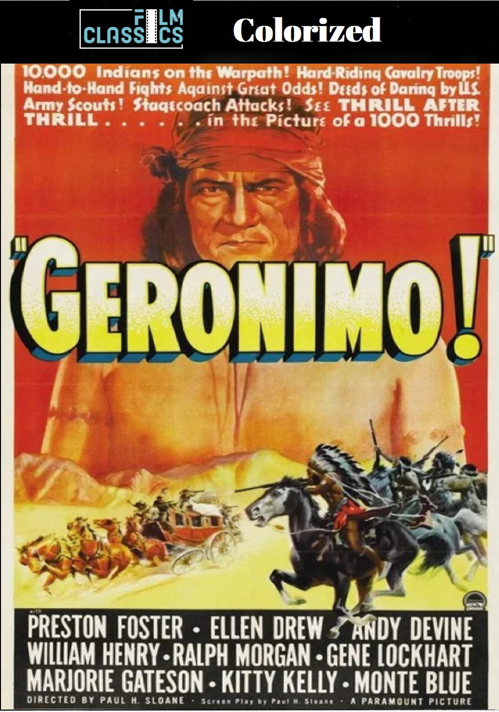 Geronimo Colorized Geronimo Colorized: Epic Tale of Apache Leadership